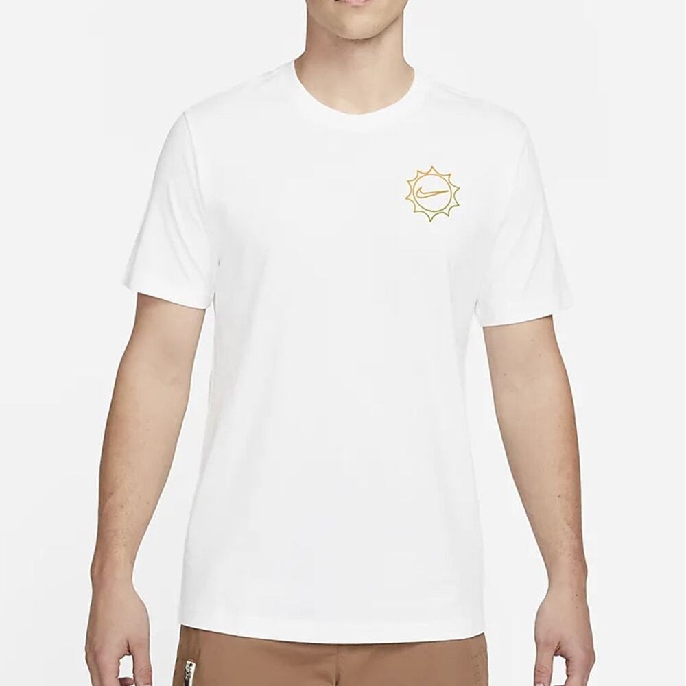 Nike Men's White Short Sleeve T Shirt Size M